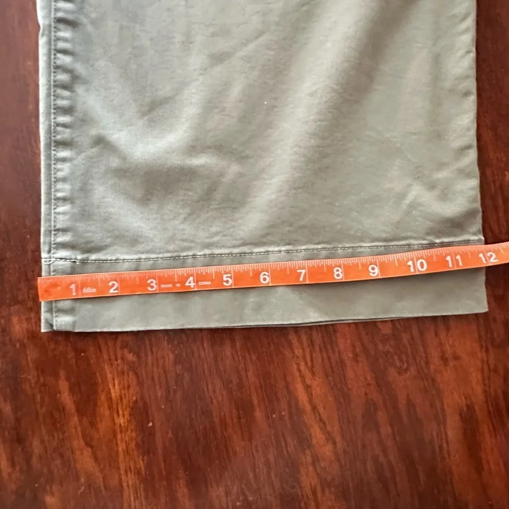 Daily Ritual Wide Leg Structured Pants Army Green 16 Like New